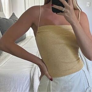Almere Cropped Tank Top Sz XL NWOT